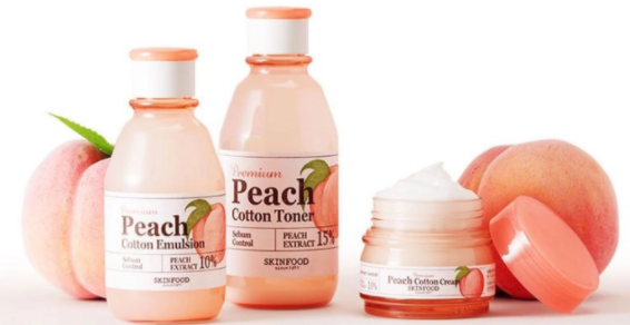 A total of 7 creams used by Peach fans